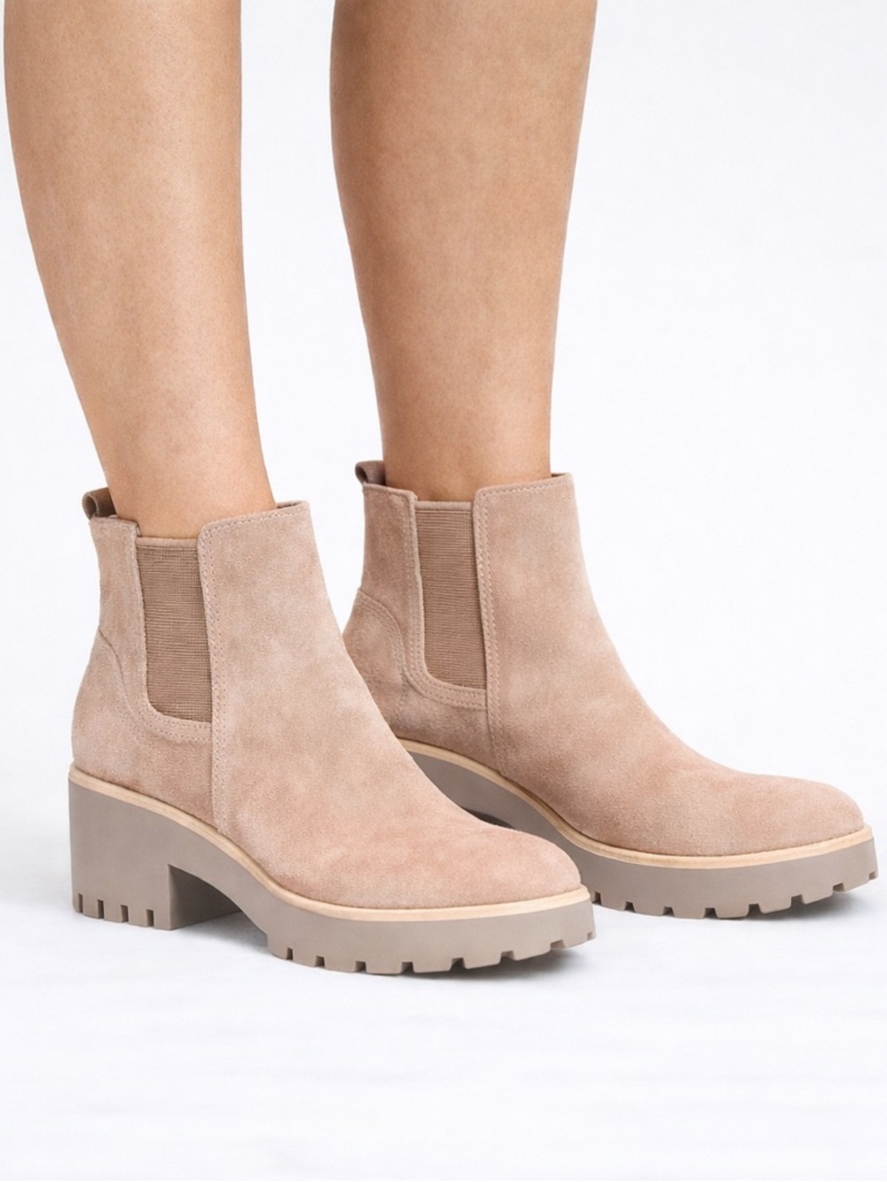 T.J.Maxx Women’s Beige Ankle Boots - Size 8.5 Women’s NWT